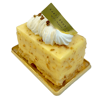 濃厚ホワイトチョコのケーキ