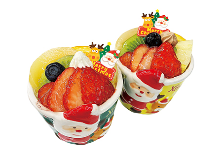 クリスマスカップ（チョコ・ホワイト）650円